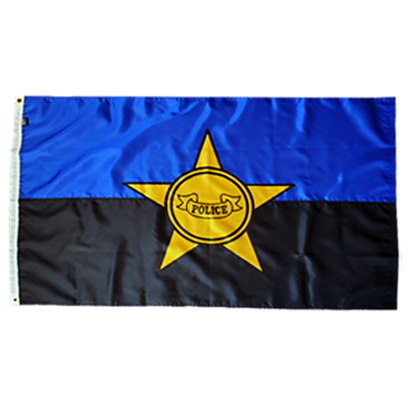 Police Remembrance Flag - Gates Flag & Banner